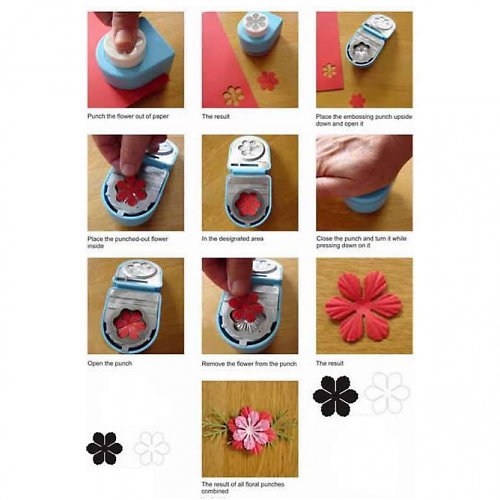 AKCE!!! Medium flower 2 24MM-scrapbook — foto 2
