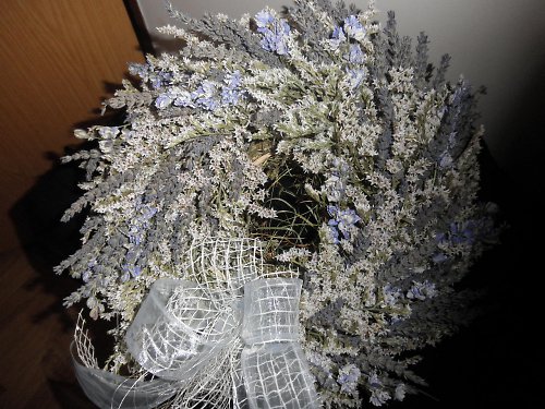 Nebeský s levandulí a ostrožkou — foto 3