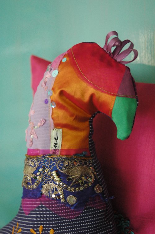 Textilní Objekt, Polštář The Bombay Bird — foto 6