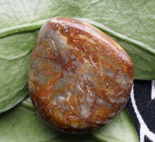 Jaspis picaso 34x30x8mm — foto 2