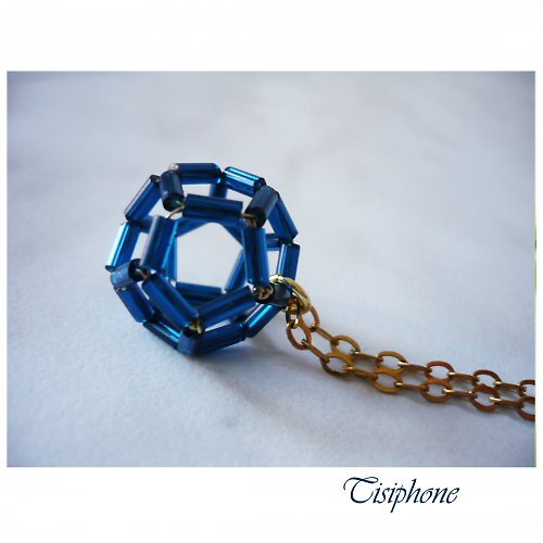 Dodecahedron - náhrdelník — foto 3
