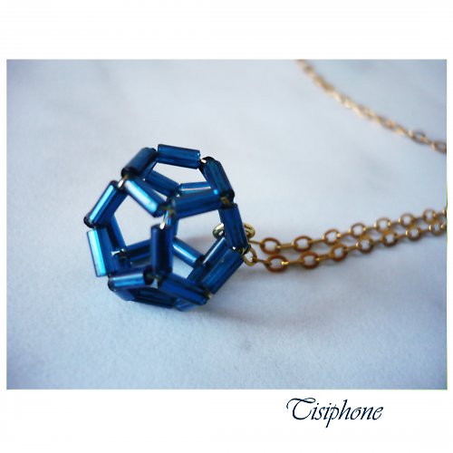Dodecahedron - náhrdelník — foto 4