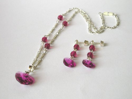 Swarovski fuchsie...sleva — foto 5