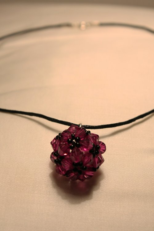 Fialová kulička — foto 3