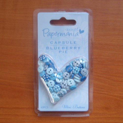 Capsule Blueberry miniknoflíčky puntíkaté — foto 2