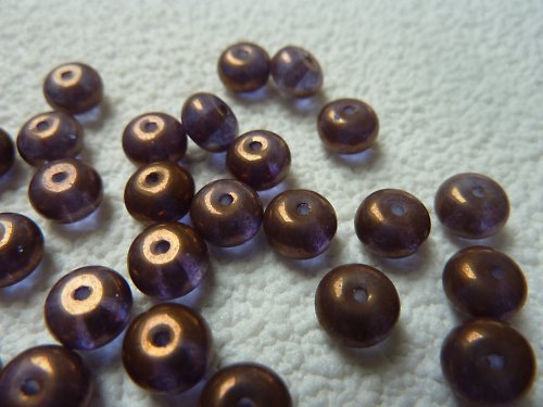 Čočka luxus - bronz 7x4 mm .... 45 ks — foto 2