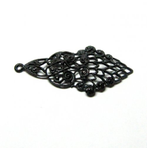 Krásný ornament - černý — foto 2