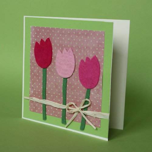 Tulipánky - velikonoční přání — foto 2