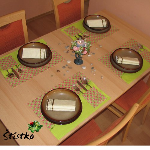 Prostírání s kapsami - Jaro vítej! — foto 3
