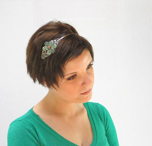 Čelenka : " Greeny vintage " — foto 2