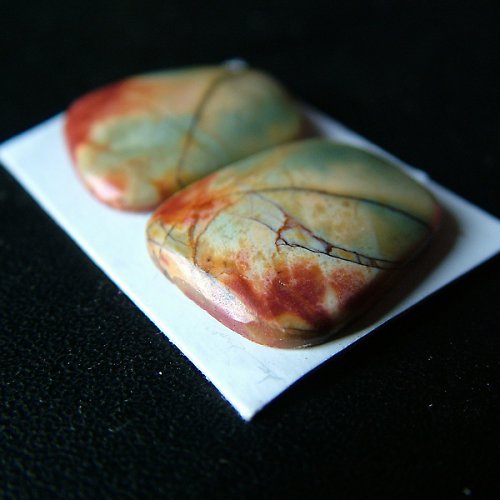 Multicolor picasso jaspis - pár - rezervace — foto 4