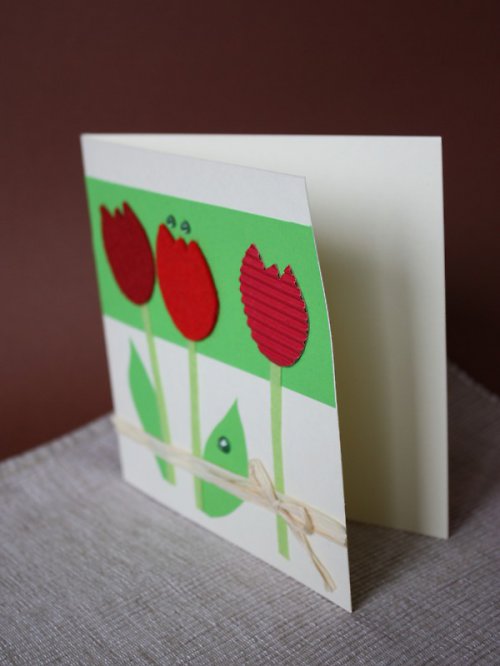 Tulipánky - velikonoční přání — foto 2