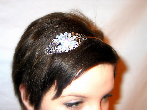 Čelenka : " Vintage in white " — foto 2