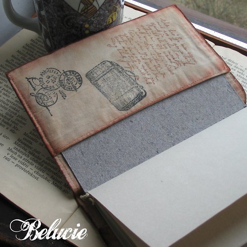 Plátěný zápisník s plachetnicí — foto 2