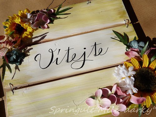 Tabulka "Vítejte" — foto 2