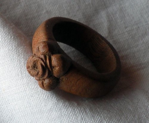 Dřevěný prstýnek - č.27 — foto 2