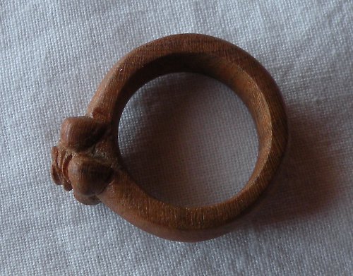 Dřevěný prstýnek - č.27 — foto 3