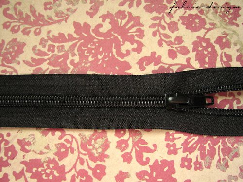 Zip spirálový 35cm (3mm) - černý — foto 2