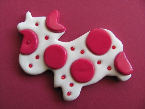 Fimo kravička — foto 3
