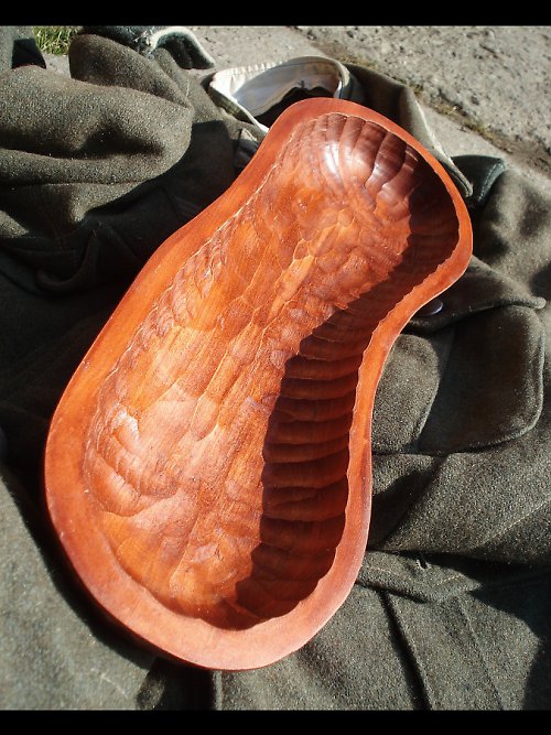 Dřevěná miska-orange — foto 3