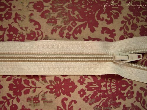 Zip spirálový 35cm (3mm) - krémový — foto 2