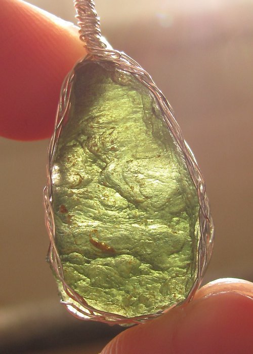 Vltavínový šperk ( moldavite pendant ) — foto 2