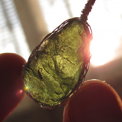 Vltavínový šperk ( moldavite pendant ) — foto 5