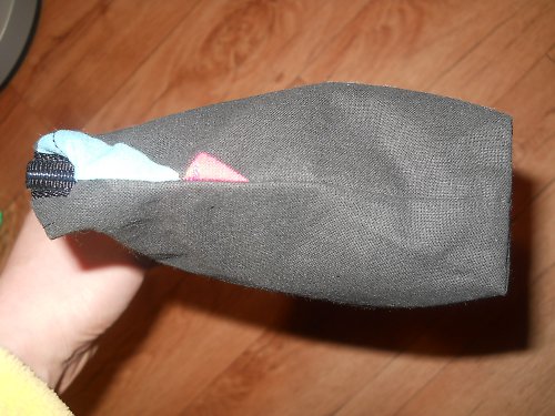 Taštička černy zip — foto 3