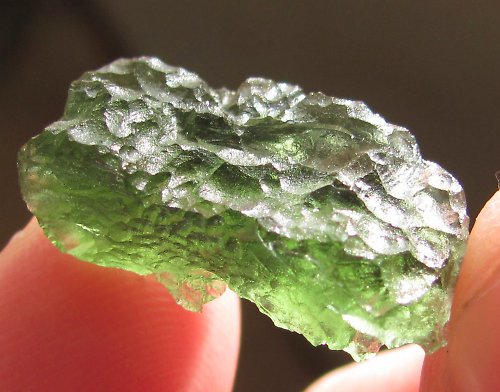 Vltavínek (moldavite) Besednice — foto 2