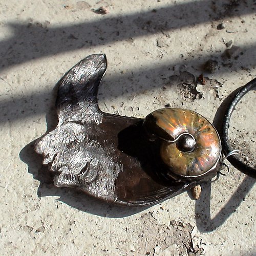Účes a lá amonit — foto 2
