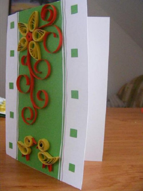 Quillingové přáníčko - velikonoce — foto 2