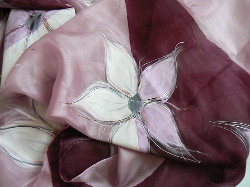 Hedvábná šála - fantazie — foto 2