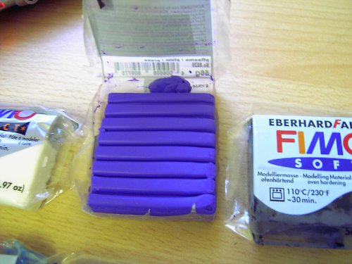 6 kostek Fimo hmoty. — foto 3
