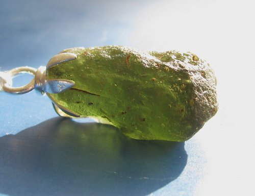Vltavín přívěšek - moldavite pendant — foto 2
