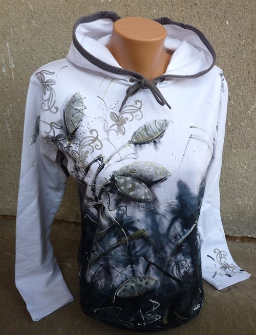 Mikina (typ-AD), "LISTY", XL,rezervace — foto 3