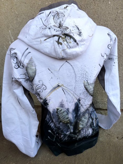 Mikina (typ-AD), "LISTY", XL,rezervace — foto 5