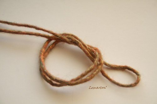Šnůrka, návlekový materiál_Merino+silk — foto 2
