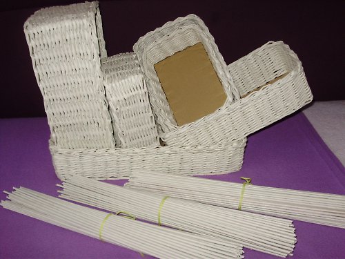 Papírové ruličky - bílé — foto 2