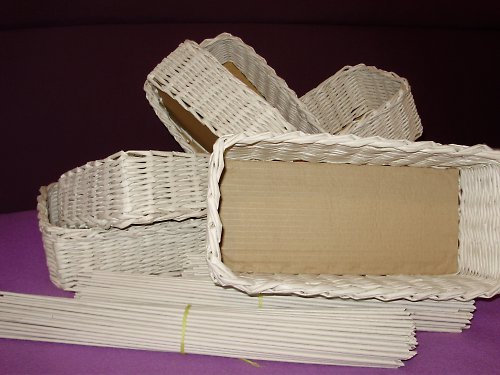 Papírové ruličky - bílé — foto 4