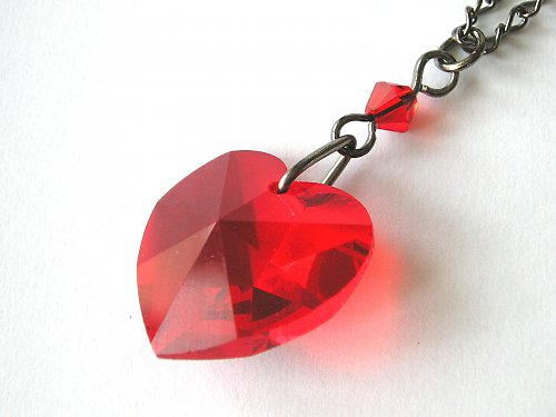 Swarovski souprava Siam...sleva — foto 4