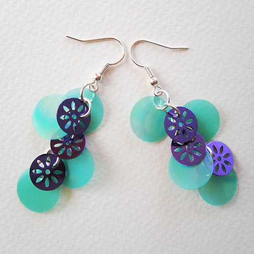 Náušnice Violette — foto 2