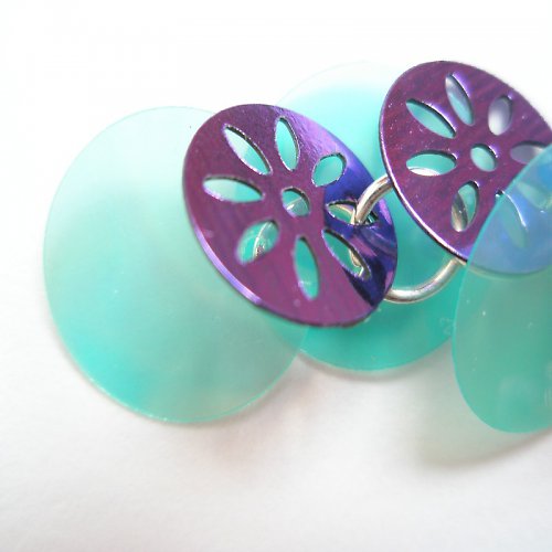 Náušnice Violette — foto 3