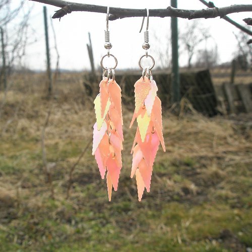 Náušnice Flamingo — foto 3