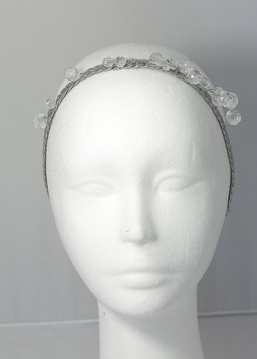 Strieborná čelenka — foto 3