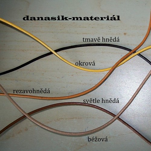 KOŽENÁ ŠŇŮRKA BÉŽOVÁ - METRÁŽ — foto 2