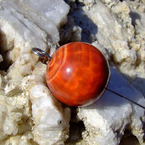Ohnivý achát 2cm — foto 2