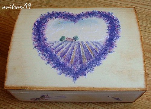 Levandulové srdce — foto 2