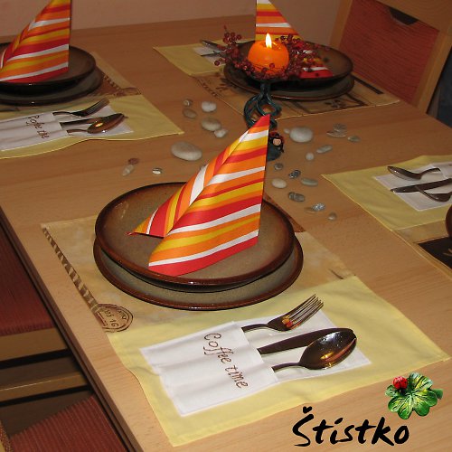 Prostírání s kapsami - Coffee time — foto 3