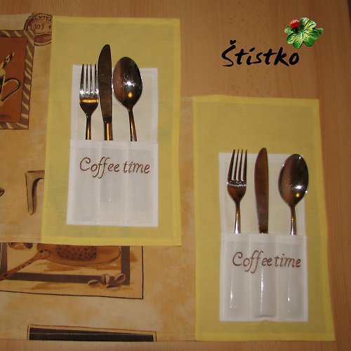 Prostírání s kapsami - Coffee time — foto 4