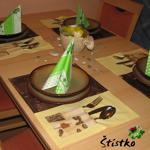 Prostírání s kapsami - Coffee time — foto 3